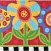 Pop Art Garden Jellybean Rug 20" X 30" -Christmas Decoration 0005488 pop art garden 550 07547.1580134841