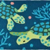 Jellybean Rug Deep Blue Sea Turtles -Christmas Decoration 0005494 deep blue sea turtles 550 02141.1583249015