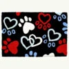 Jellybean Rug I Luv Paws 20" X 30" 2 Jellybean Rug I Luv Paws 20" X 30" -Christmas Decoration 0006771 i luv paws 550 24492.1614871488