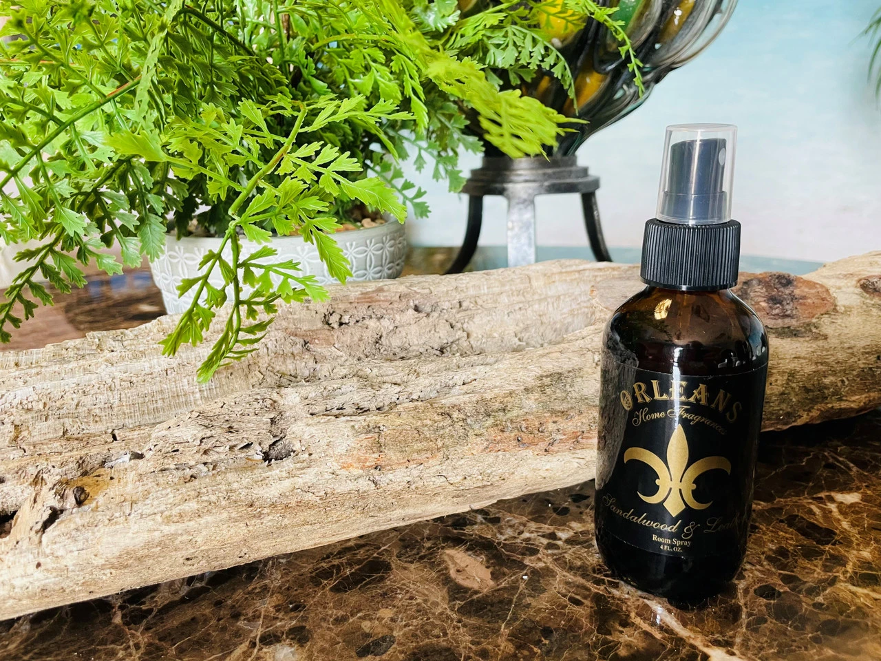 Orleans Home Fragrance Room Spray Sandalwood & Leather 6 Orleans Home Fragrance Room Spray Sandalwood & Leather - Image 4