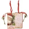 "Santa's Magic Key" Ornament -Christmas Decoration 105055
