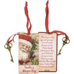 "Santa's Magic Key" Ornament