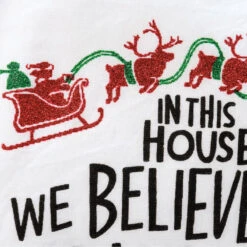 "In This House We Believe In Grammy Claus" Kitchen Towel -Christmas Decoration 109652 50