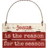 "Jesus Is The Reason For The Season" Wood Ornament 2 "Jesus Is The Reason For The Season" Wood Ornament -Christmas Decoration 109974