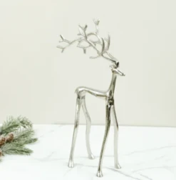 Silver Reindeer, 3 Size Options (Pick Up Only)