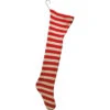 Jumbo Red & White Striped Christmas Stocking -Christmas Decoration 17294