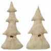 Antiqued Natural Canvas Tree With Bells, 2 Size Options -Christmas Decoration 1 c401f407 4cf2 48cd 8f6e 03574bdbbc57