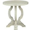 Coast To Coast 24" Accent Table Orchard White 2 Coast To Coast 24" Accent Table Orchard White -Christmas Decoration 22519 1 45519.1559665674