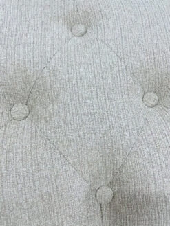 Tufted High Side Bench Off White 12 Tufted High Side Bench Off White -Christmas Decoration 23081TT Fabric 93955.1630679463