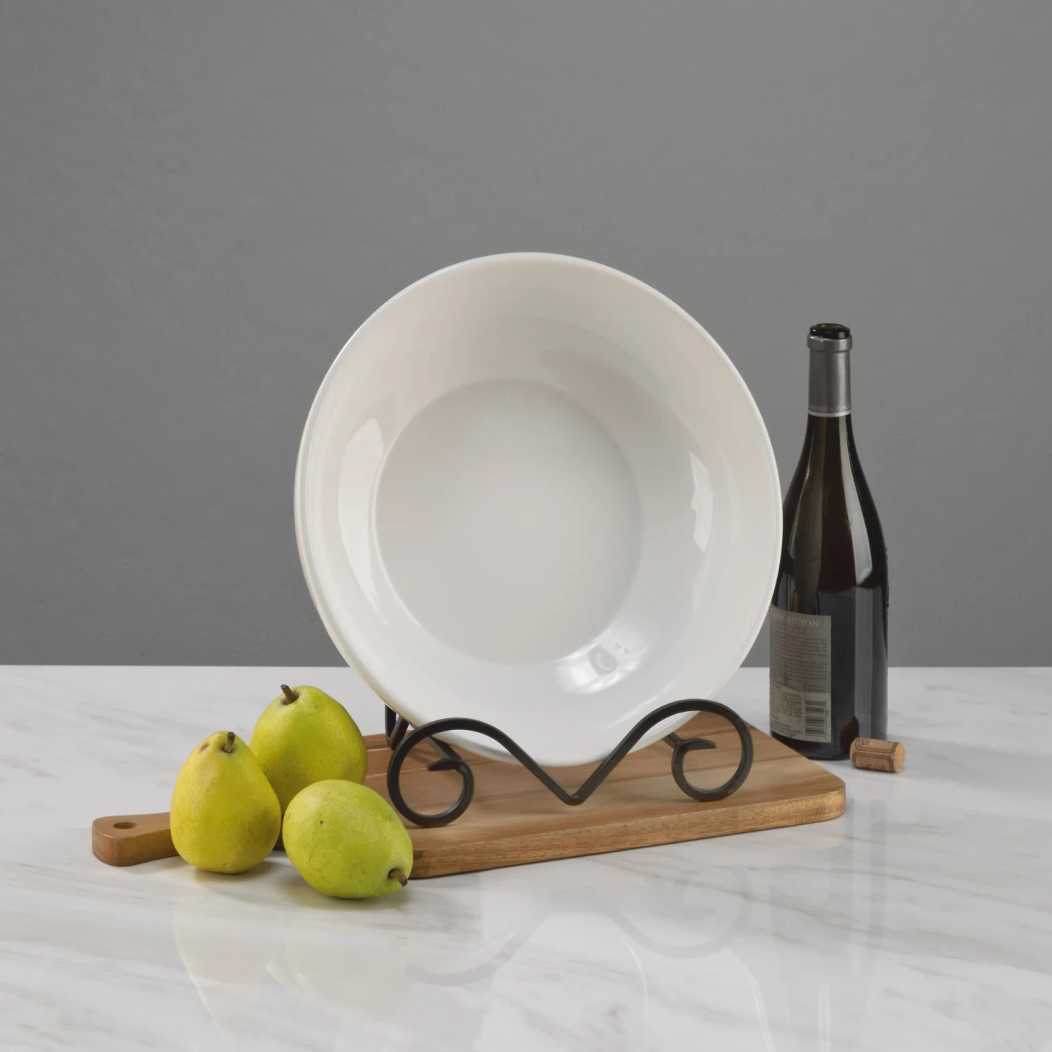 Keller Deep Bowl Metal Stand, 2 Size Options 3 Keller Deep Bowl Metal Stand, 2 Size Options