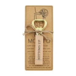 Drink Recipe Bottle Opener By Mud Pie, 3 Style Options -Christmas Decoration 27158de8 624e 4e67 b738 4164cd359c0c