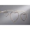 Pearl & Wire Heart Hanger Or Sitter, 3 Size Options By Mud Pie 1 Pearl & Wire Heart Hanger Or Sitter, 3 Size Options By Mud Pie -Christmas Decoration 40030232m 1