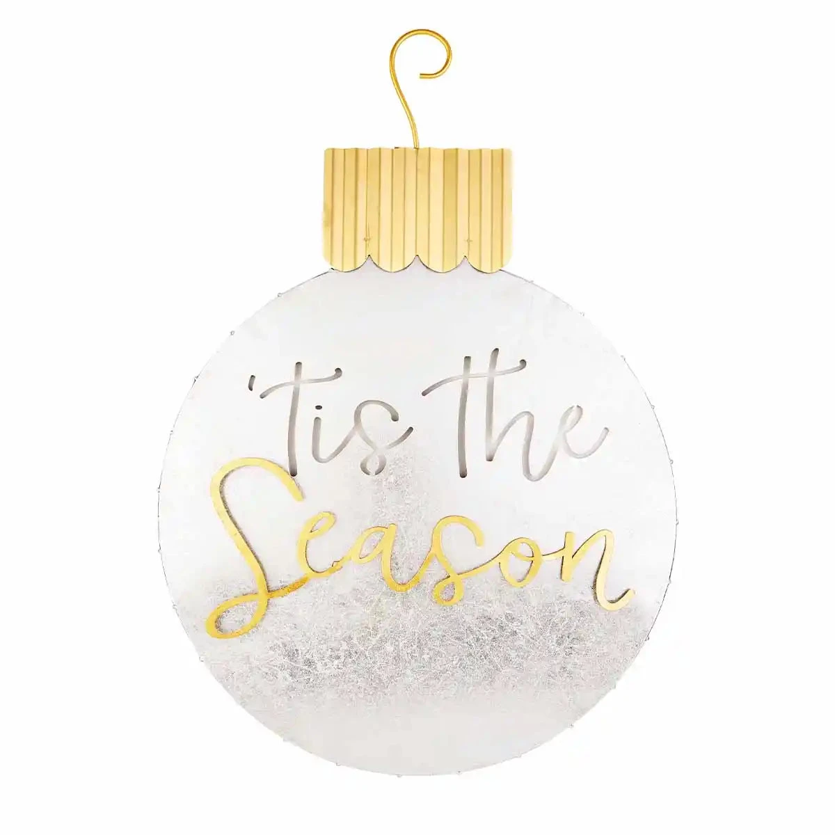 "Tis The Season" Ornament Large Door Wall Hanger, By Mud Pie (Pick Up Only) 3 "Tis The Season" Ornament Large Door Wall Hanger, By Mud Pie (Pick Up Only)