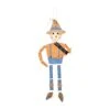 Scarecrow Door Hanging By Mud Pie -Christmas Decoration 40060078