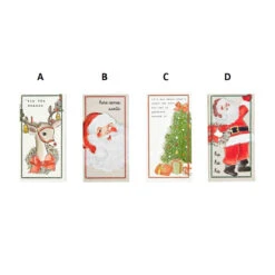 Christmas Paper Guest Towel Pack Set, 4 Style Options By Mud Pie -Christmas Decoration 40900083