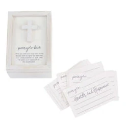 Prayer Box Set By Mud Pie -Christmas Decoration 41130008