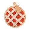 Crocheted Sweet Potato Pie Pot Holder Trivet By Mud Pie -Christmas Decoration 41170071s