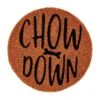 "Chow Down" Dog Pet Bowl Mat By Mud Pie 1 "Chow Down" Dog Pet Bowl Mat By Mud Pie -Christmas Decoration 41490013c