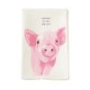 "Welcome To Our Pig Pen" Pig Farm Animal Kitchen Dish Towel By Mud Pie -Christmas Decoration 41500108p