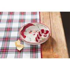 Vintage Look Santa Chip & Dip 2-Piece Set By Mud Pie (Pick Up Only) -Christmas Decoration 41800104 4
