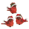 Cardinal With Santa Hat, 3 Style Options -Christmas Decoration 4304912