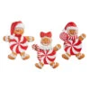 Peppermint Gingerbread Man Ornament, 3 Style Options -Christmas Decoration 4314113