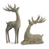 Galvanized Deer, 2 Style Options (Pick Up Only) -Christmas Decoration 4317042 1