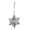 Galvanized Iron Snowflake -Christmas Decoration 4355004