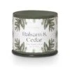 Balsam & Cedar Vanity Tin Candle By Illume -Christmas Decoration 46263072000 Noble VanityTin BalsamCedar Main 750696 2048x2048 2b6217dd c7a6 4040 bbe8 f77a7af443c5