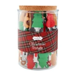 Christmas Tongs, 3 Style Options By Mud Pie -Christmas Decoration 46300214 2