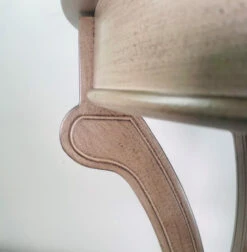 Accent Table 26" Round Cape Cod Grey -Christmas Decoration 48135 on White 4 72034.1638909392