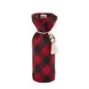 Red & Black Buffalo Check Plaid Wine Bag By Mud Pie -Christmas Decoration 48600135R