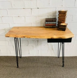 Wood And Steel Writing Desk -Christmas Decoration 53413 Lifetyle Facing 04900.1616791816