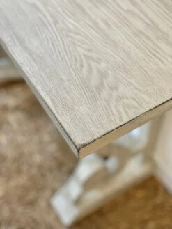 Writing Desk Console Antiqued White Wash 42" -Christmas Decoration 55646TT Lifestyle Top Portrait 52175.1622664305