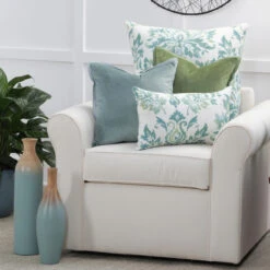 Indoor Velvet Flange Loden Green 18-Inch Throw Pillow -Christmas Decoration 615776BPP 3 25170.1696531632