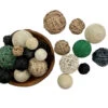 Mixed Texture Orbs Carton Jumbo Green -Christmas Decoration 62083 3 03049.1675717260