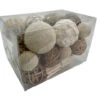 Mixed Texture Orbs Carton Jumbo Natural -Christmas Decoration 62085 Main on White 04433.1675717700