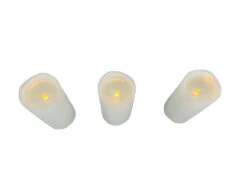 Flameless LED Candles With 6 Hour Timer Indoor/Outdoor 3PC Set 9 Flameless LED Candles With 6 Hour Timer Indoor/Outdoor 3PC Set -Christmas Decoration 69552 5 79218.1620147202