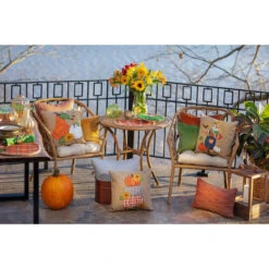 Indoor Velvet Flange Cinnamon Rectangular Throw Pillow -Christmas Decoration 697673BPP 2 79187.1696533731