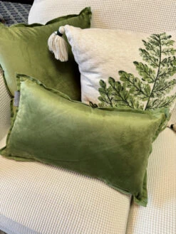 Indoor Velvet Flange Green Rectangular Throw Pillow 11 Indoor Velvet Flange Green Rectangular Throw Pillow -Christmas Decoration 697673BPP 3 38943.1696532541