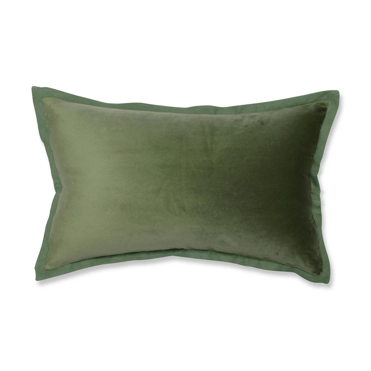 Indoor Velvet Flange Green Rectangular Throw Pillow 3 Indoor Velvet Flange Green Rectangular Throw Pillow