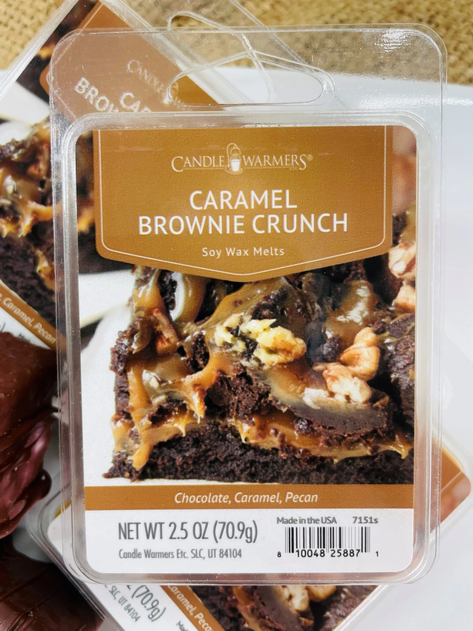 Candle Warmers Soy Wax Melts Caramel Brownie Crunch Set Of 4 7 Candle Warmers Soy Wax Melts Caramel Brownie Crunch Set Of 4 - Image 5