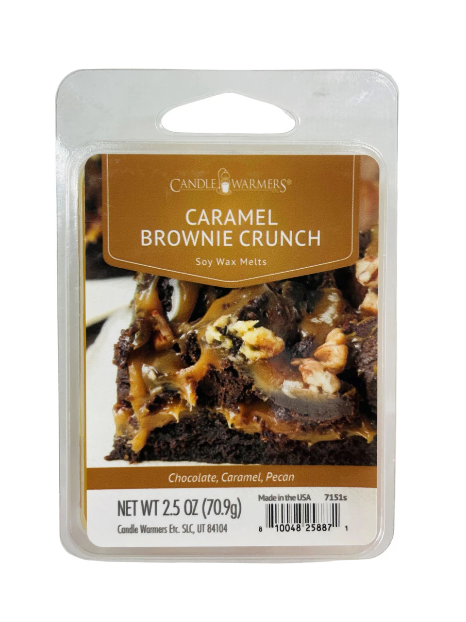 Candle Warmers Soy Wax Melts Caramel Brownie Crunch Set Of 4 3 Candle Warmers Soy Wax Melts Caramel Brownie Crunch Set Of 4