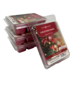 Candle Warmers Soy Wax Melts Christmas Magic Set Of 4 -Christmas Decoration 7182S 3 07196.1692287924