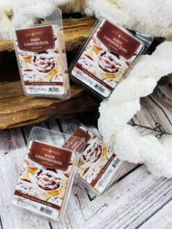 Candle Warmers Soy Wax Melts Warm Cinnamon Buns Set Of 4 -Christmas Decoration 7205S 4 65830.1692305756