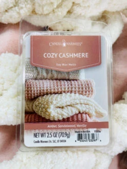 Candle Warmers Soy Wax Melts Cozy Cashmere Set Of 4 -Christmas Decoration 7253SCW 5 71298.1692288001