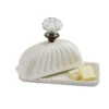 Glass Door Knob Covered Butter Dish By Mud Pie -Christmas Decoration 731b3302 517a 42dd aba9 de5425db98e7 eb1b1e98 40e9 46e2 85f9 e697ff2af786