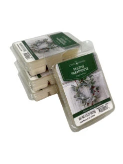 Candle Warmers Soy Wax Melts Festive Farmhouse Set Of 4 -Christmas Decoration 7333S 3 12510.1692220791