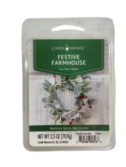Candle Warmers Soy Wax Melts Festive Farmhouse Set Of 4