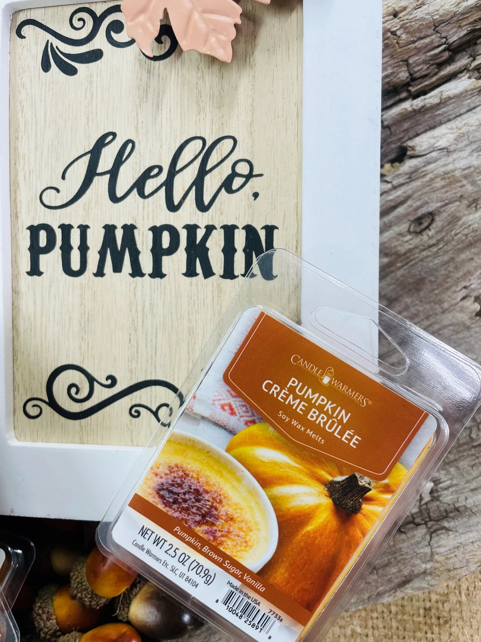 Candle Warmers Soy Wax Melts Pumpkin Creme Brulee Set Of 4 7 Candle Warmers Soy Wax Melts Pumpkin Creme Brulee Set Of 4 - Image 5